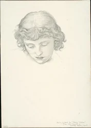 Studie til Mirror of Venus: Head