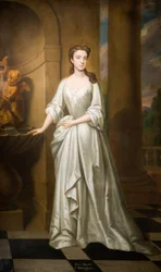 Portræt af Mary, Marchioness Of Rockingham, d. 1761, 1720.