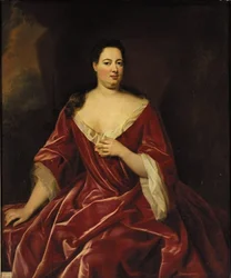 Portræt af Sophia Charlotte von Kielmansegg, grevinde af Darlington 1675-1725