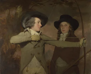 Robert Ferguson fra Raith og generalløjtnant Sir Ronald Ferguson The Archers, ca. 1789