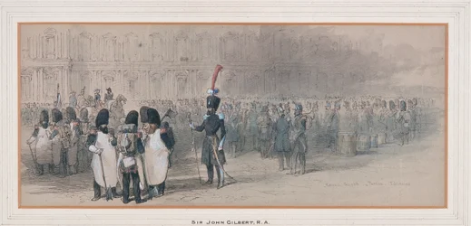 Nationalgarden ved Tuilerierne, 1846