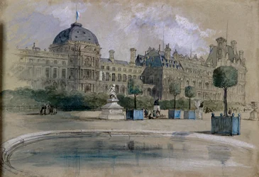 Tuilerierne, Paris, Frankrig, 1846