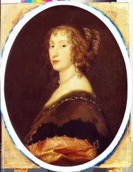 Portræt af Cecilia Croft Lady Killigrew