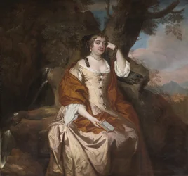 Portræt af Lady Anne Hyde, hertuginde af York 1637-1671