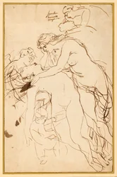Venus beklagende Adonis