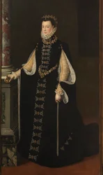 ""Portræt af Elisabeth af Frankrig (1545-1568) eller Isabella af Valois, dronning af Spanien"" - Elisabeth af Valois (1545-1568), dronning af Spanien af ​​Anguissola, Sofonisba (ca. 1532-1625)
