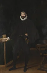 Portræt af storhertug af Toscana Francesco I de Medici 1541-1587