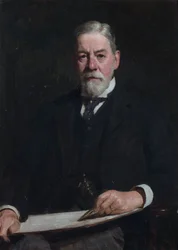 Portræt af Sir Thomas Graham Jackson, ca. 1896