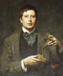 Portræt af billedhuggeren George Frampton
