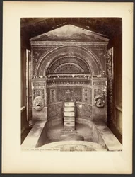 Huset med den store fontæne. Pompeji.