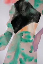 Abstrakt modefigur