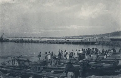 Fiskemarkedet, Cape Town (s/h-billede)