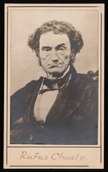 Portræt af Rufus Choate 1799-1859, før 1859.