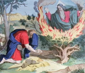 123 0832025 Moses og den brændende busk