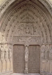 Central portal af vestfacaden