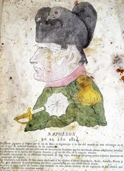Spansk tegneserie af Napoleon 1