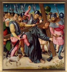 Kristus stiger til Golgata (bærer korset)