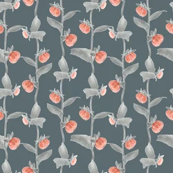 Dahlias koordinatmønster colorway 1, 2020 (grafitblyant  digital)