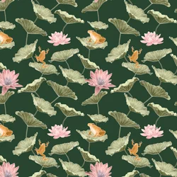 Lilypond-mønster I, 2020 (grafitblyant  digital)