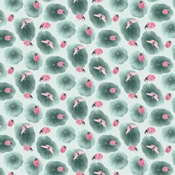Nasturtium koordinatmønster farve 1, 2020 (grafitblyant  digital)