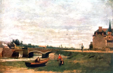 Udsigt over landsbyen, c1855-1892