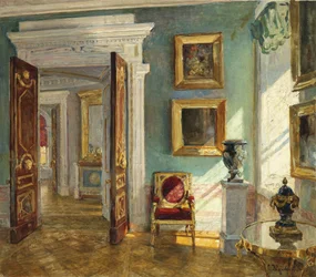 Interiør af Billedgalleriet, Pavlovsk