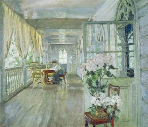 Herregårds terrasse