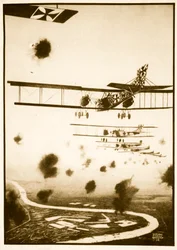 Daylight Raid on London, illustration fra 