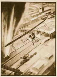 Heltemod: Rhodes Moorhouse modtager V.C., illustration fra 