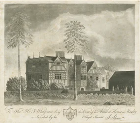 Bushbury - Moseley Old Hall: akvatintegravering og [1700-tallet]