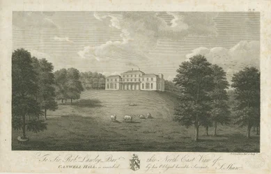 Canwell Hall: engraving, 1797dani