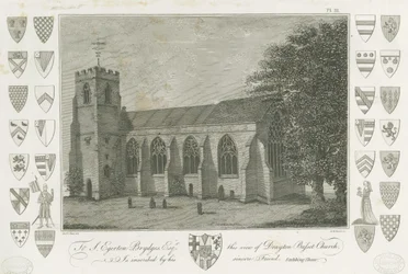 Drayton Bassett Church: gravering, nd [1762-1802] (tryk)