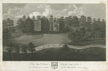 Prestwood Hall: gravering, nd [1762-1802]