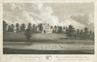 Shenstone - Little Aston Hall: gravering, nd [1762-1798] (tryk)