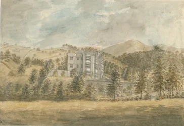 Wootton Lodge: vandfarvemaleri, nd [1794]