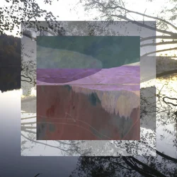 Abstrakt landskab i lag