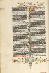 Dekoreret initial V