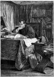 Portræt af Niccolo af Bernardo dei Machiavelli (Nicolas Machiavel