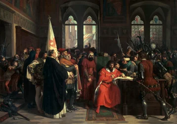Udvisningen af Gautier VI af Brienne, hertug af Athen i 1343