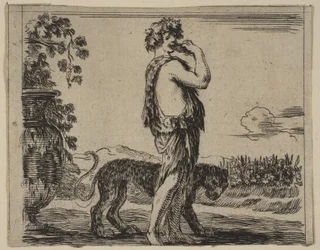 Bacchus, fra Game of Mythology Jeu de la Mythologie, 1644.