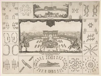 Karrusel i Firenze til storhertug Ferdinand II