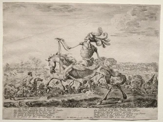 Døden på slagmarken, 1646-1647.