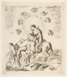 Flyvning til Egypten, ca. 1641.