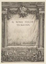 Frontispice til Il Nino Son, 1655.