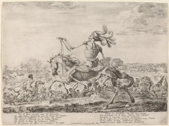 Døden på en slagmark, 1648.