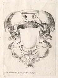 Ny model til en kartouche, 1647.
