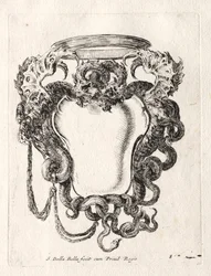 Ny model til en kartouche, 1647.