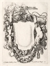 Ny model til en kartouche, 1647.