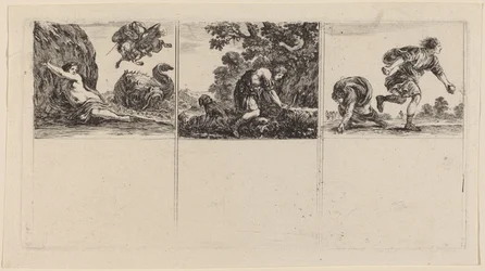 Perseus og Andromeda; Cephalus og Procris; Hippomene og Atalantus