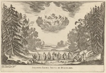 Anden scene Dianas skov